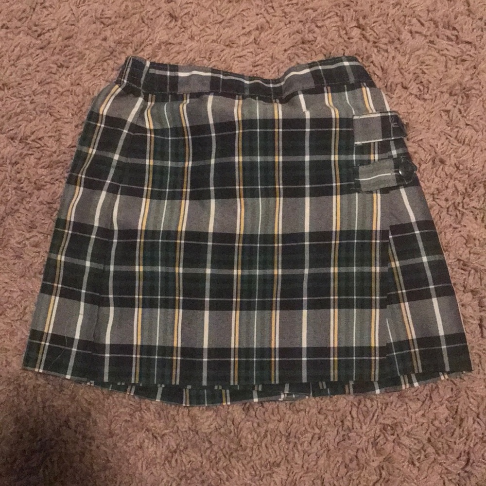 Girls Dennis Uniform Christopher Plaid Skort